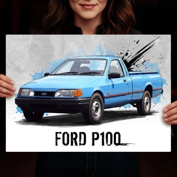 Grafika na metalu Ford P100